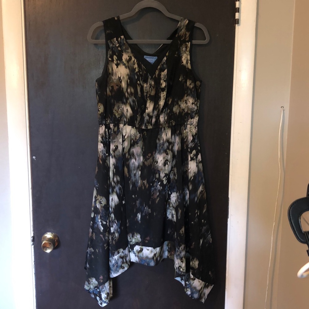 Vera Wang fit and flare dress